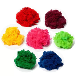 Differernt Colors of Polyester Staple Fiber